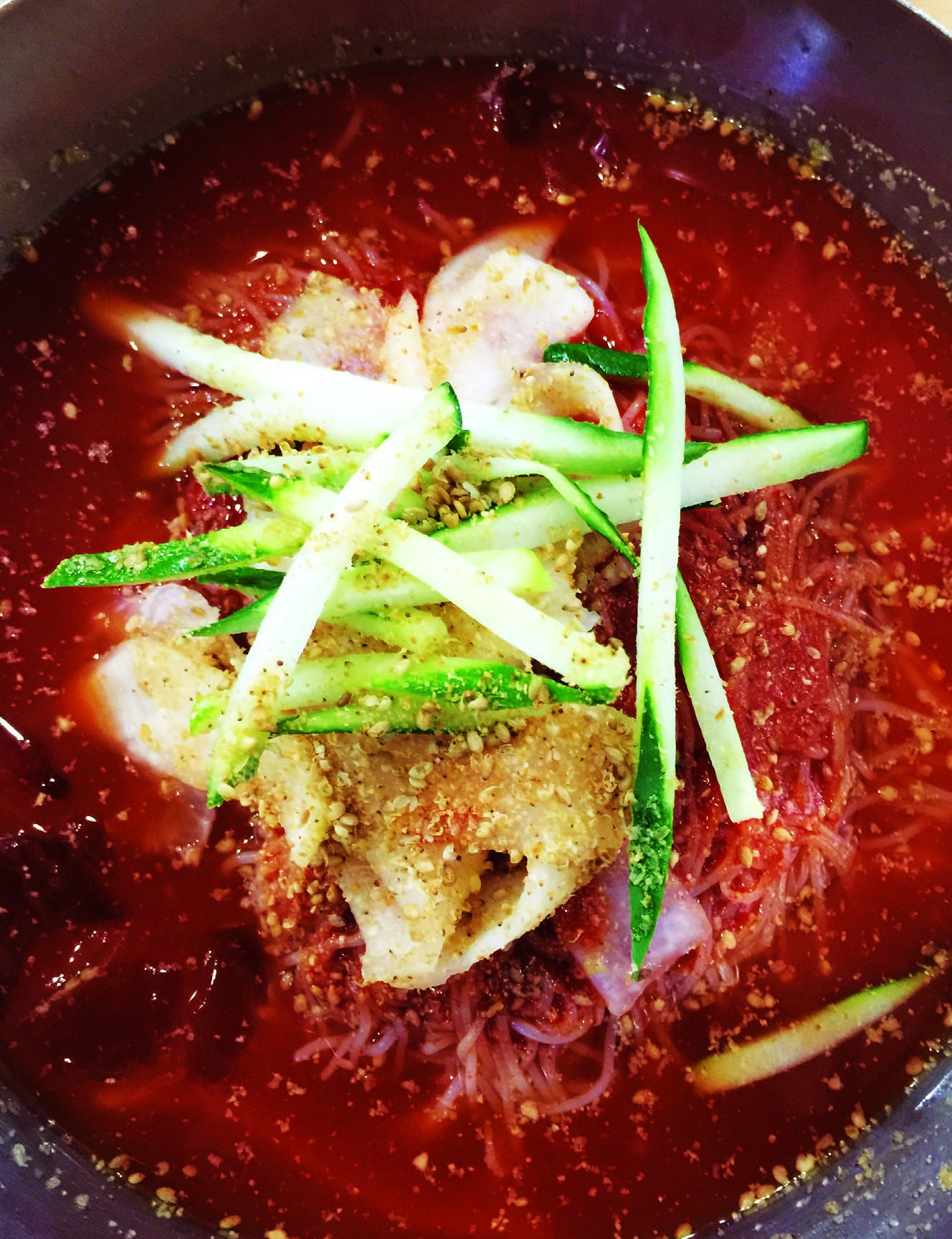 깃대봉냉면